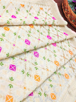 image, Banarasi Silk Blend Traditional Ethnic Woven Patola Dupatta For WOMEN | DEVANGI
