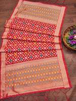 image, Banarasi Silk Blend Traditional Ethnic Woven Patola Dupatta For WOMEN | DEVANGI
