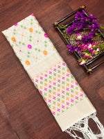 image, Banarasi Silk Blend Traditional Ethnic Woven Patola Dupatta For WOMEN | DEVANGI
