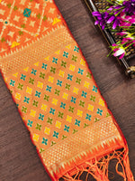 image, Floral Silk Blend Traditional Ethnic Woven Patola Dupatta For WOMEN | DEVANGI
